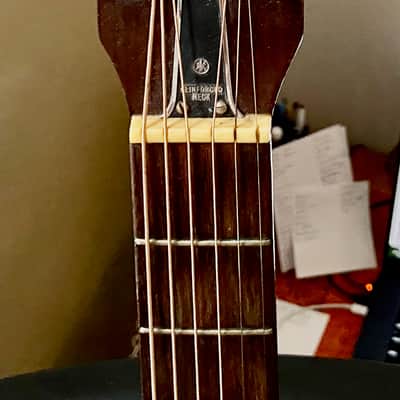1966-68 Yamaha FG 180 Acoustic Guitar Nippon Gakki image 2