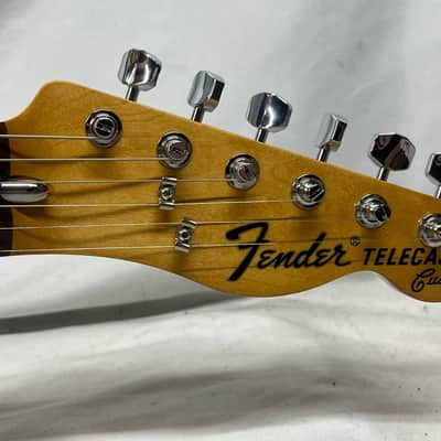 Fender Vintera '70s Telecaster Custom Tele Electric Guitar MIM - Made in Mexico - Fiesta Red image 7
