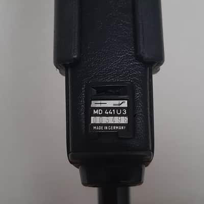 Sennheiser MD 441 U3 Supercardioid Dynamic Microphone 1971 - Present - Black image 9