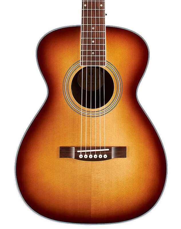 Guild M-260E Deluxe Concert Electro Archback Acoustic in Edgeburst image 1