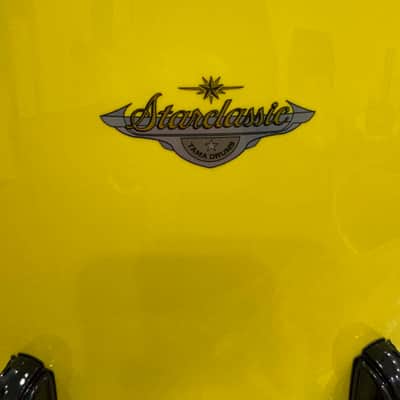 Tama Lars Ulrich LU62GBS 40th Anniversary Signature Drum Kit - 1 of 72 - Metallica 2024 - vibrant custom yellow image 4