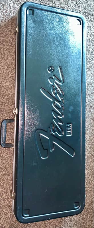 Vintage 1980’s Fender Strat / Tele Hardshell Case, Black image 1