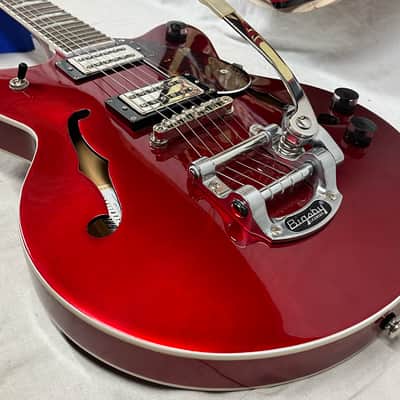 Gretsch Streamliner G2657T Candy Apple Red Semi-Hollow Body Electric Guitar image 19