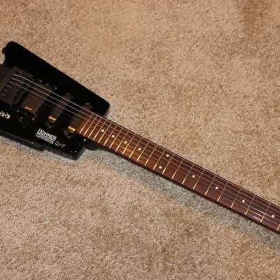 Hohner G3T Headless Guitar with Steinberger Tremelo in Black | Reverb