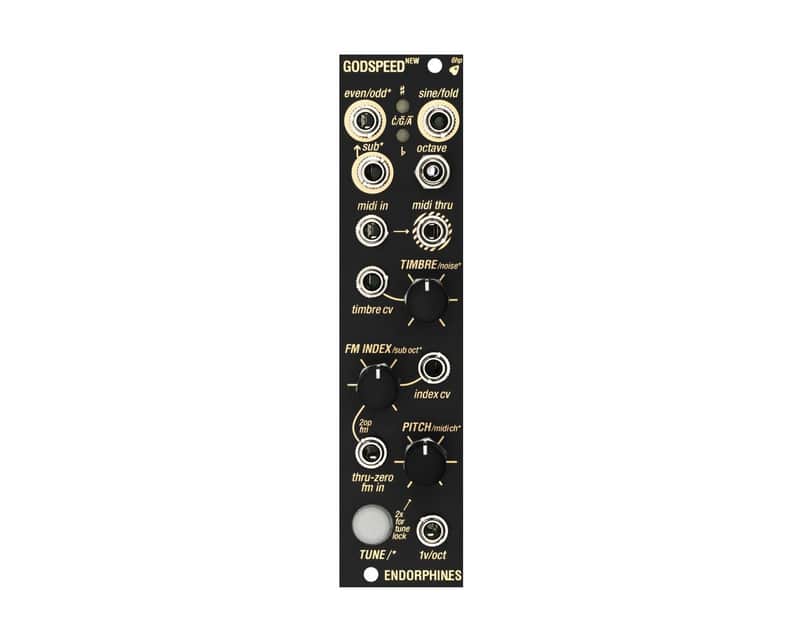 Endorphin.es Godspeed New Single Complex VCO - Black image 1