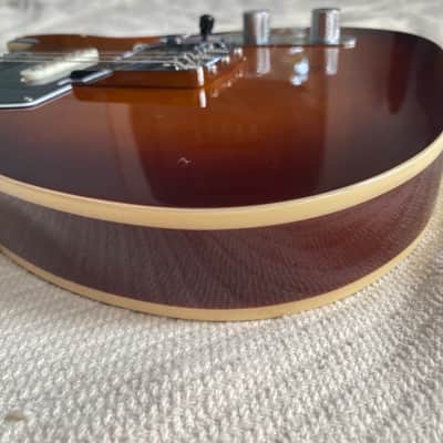 Squier Paranormal Custom Nashville Stratocaster - Chocolate 2-Color Sunburst image 9