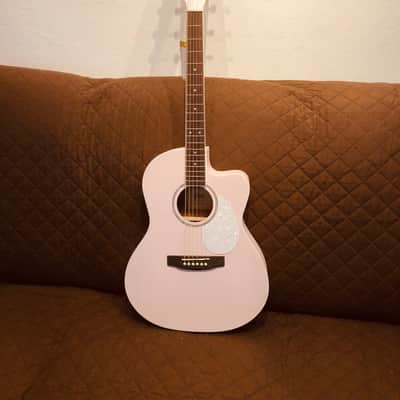Cort JADECLASSICPPOP Jade Classic Series Venetian Cutaway Mahogany 6-String Acoustic-Electric Guitar image 1