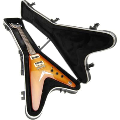 SKB 1SKB-58 Gibson Flying V Molded Hardshell TSA Flight Guitar Case image 4