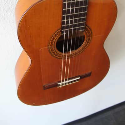 Used 2002 Francisco Navarro Flamenco Blanca Guitar image 4