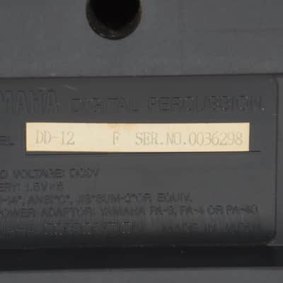 Yamaha DD-12 DIGITAL PERCUSSION Built-in Speaker, Battery Powered w/ 100-240V PSU image 9