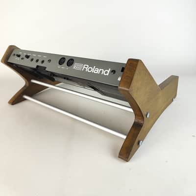 Roland Boutique SH-01R Real Wood two device Stand Side panel Monophonic Synthesizer Wooden Stand image 4