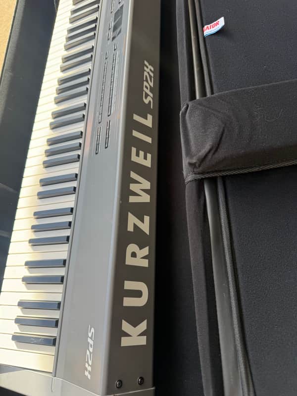 Kurzweil SP2X 88-Key Digital Stage Piano 2000s - Black image 1