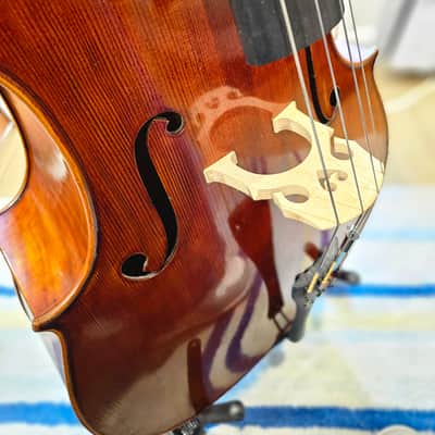 Cello - Schroeder Full-size 4/4, Model #200, excellent condition, Spruce top/Maple back & sides, with Bow, Bag, Stand and Rosin included. image 6