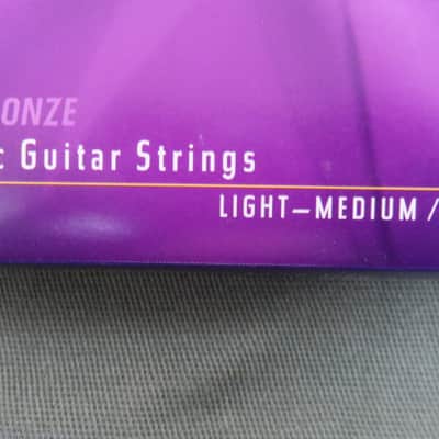 Elixir 11075 Polyweb 80/20 Bronze Acoustic Guitar Strings -Light- Medium (12-56) image 3