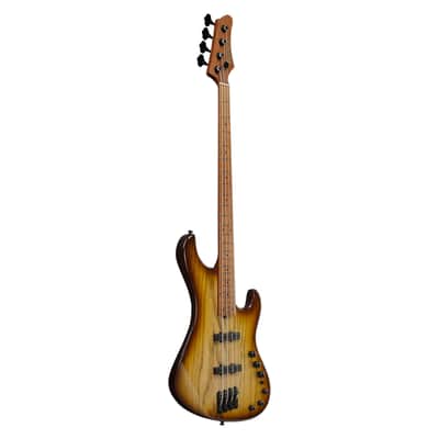Ibanez MDM1300-NAB Bass Guitar, Natural Stained Amber Burst image 6
