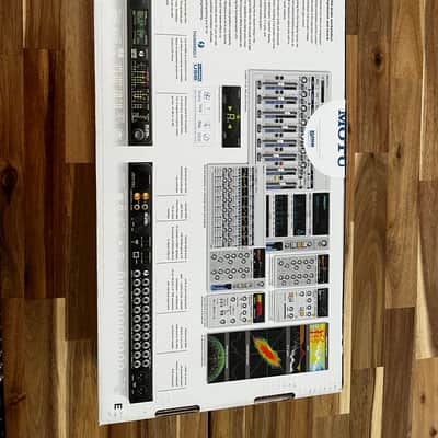 MOTU 828x Thunderbolt / USB 2.0 Audio Interface 2014 - Present - Black image 15
