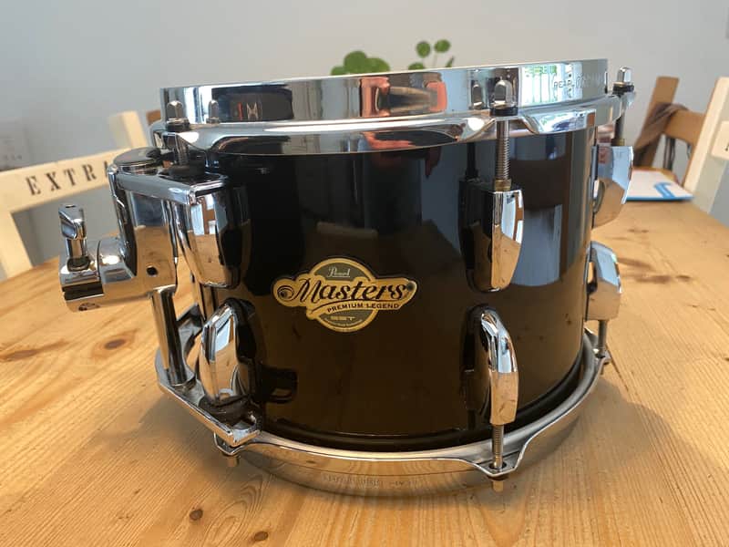 Pearl MPL Masters premium legend Tom 10x7 inch 2012 - Piano Black image 1