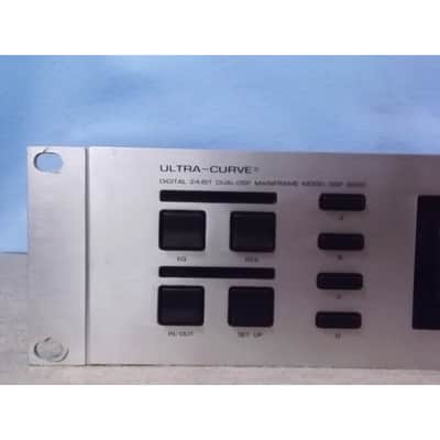 Behringer Ultra-Curve DSP8000 Digital 24-Bit Dual DSP Mainframe Equalizer / Processor 1990s - Silver image 2
