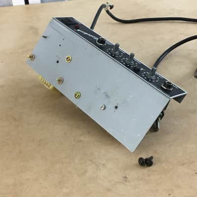 Vintage Fender Musical Instruments Squier PR-357 1990s Black Tolex Made In Korea Project Chassis Amplifier image 15