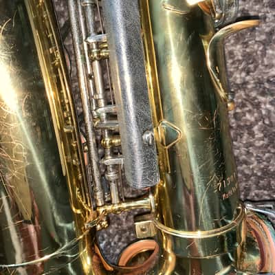 Conn 24 m  alto  sax saxaphone saxophone made in the USA case image 13