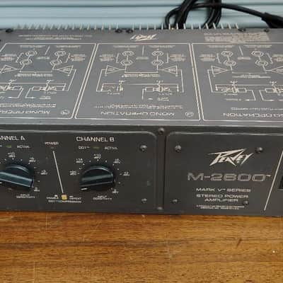 Peavey M2800 power amplifier in very good condition, serviced.- 1990's image 2