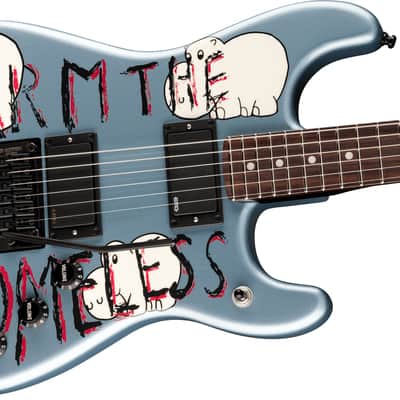 Fender Tom Morello "Arm The Homeless" Blue Ice Metallic image 4