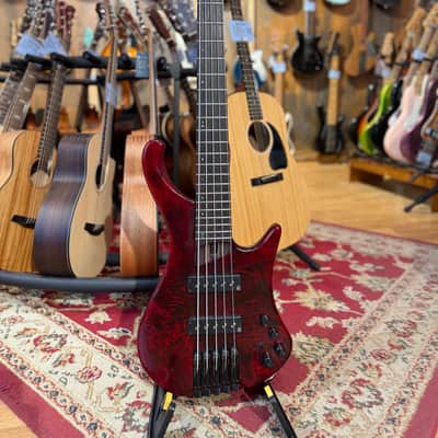 Ibanez EHB1505 Headless Bass Stained Wine 2024 image 1