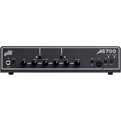 Aguilar AG 700 V2 700W Bass Amp Head Regular Black image 1
