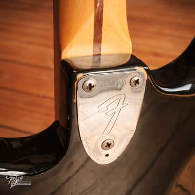 Fender Stratocaster Hardtail Black 1974 image 20
