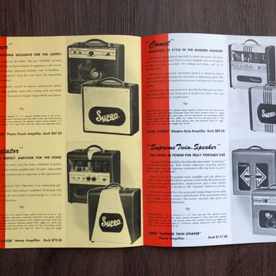 1956 Supro Catalog Case Candy Brochure image 7
