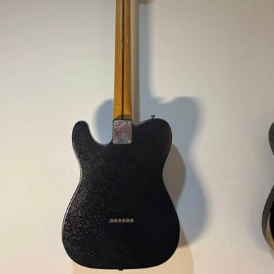5.88 lbs Fender Brad Paisley Road Worn Telecaster w/ Lollar Imperial Low-Wind Humbucker Upgraded Modifed SH 2025 - Present Black Sparkle Nitro image 23