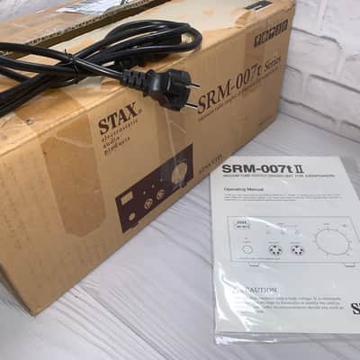 Stax srm-007T II 007 mk2 electrostatic amplifier image 8