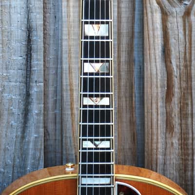 Vintage 1949 Epiphone Emperor/Natural Blonde/Hidden Controls/Floating Pickup/Second NOS Pick Guard image 10