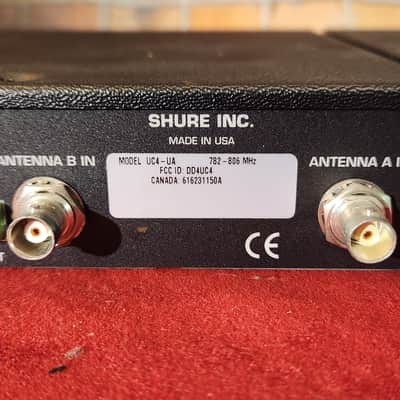 Shure Lot of Wireless Receivers & Antenna ULXS4 & 2 Each Of UC4-UA w/ Mini XLR Adapters & 6 Antenna image 17