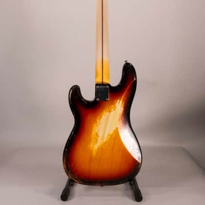 Fender Custom Shop 59 Precision Bass 2025 - MN Relic 3 Tone Sunburst image 6
