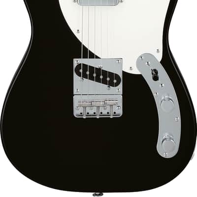 Ibanez Josh Smith Signature 6 String Electric Guitar w/Case - Black (FLATV1BK) image 3