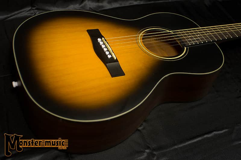 Fender CP-100 Parlor Vintage Sunburst image 1