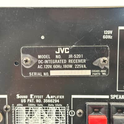 Vintage JVC JR-S201 35W AM/FM Stereo Receiver image 8