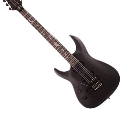 Schecter Damien-6 FR Lefty Guitar Satin Black image 1