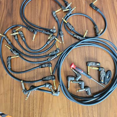 D'Addario PW-GPKIT-50 Planet Waves DIY Solderless Custom 1/4" TS Cable Kit - 40', 10 plugs 2008 - 2020 - Black image 1