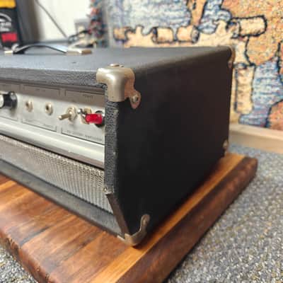 Univox Lafayette Guitar Amp Head 1960s - Silver image 6