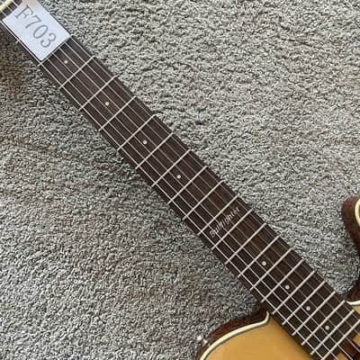 Custom Electric Classical Guitar, Spruce Top Body with Okoume Wood Neck, 22 Frets Rosewood Fingerboard image 6