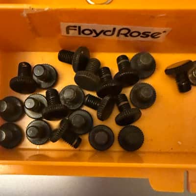 Floyd Rose Fine tuning screws Schaller/Kahler as well [70+ parts] - Black and chrome image 3