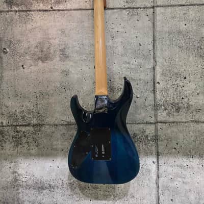 ESP LTD MH-103 QM 2008 - 2018 - See Thru Blue image 7