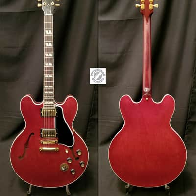 2010 Gibson ES-345 Stereo Reissue in Faded Cherry; Comes with Non-Original Gibson Hard Case and Pro-Setup!  Made in USA! image 2