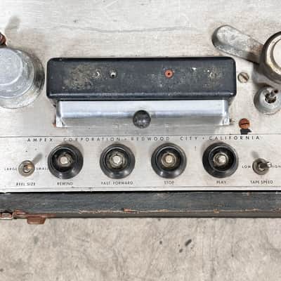 Ampex 351-2P Reel To Reel Transport Magnetic Tape Recorder w/ Original Case image 6