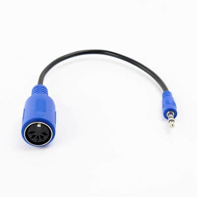MIDI to 3.5mm Breakout Cable for - Akai, Korg, Line6, LittleBits - Midi Female to TRS 3.5mm Male - MPC Studio,Touch, MPX8, Electribe 2,SQ-1