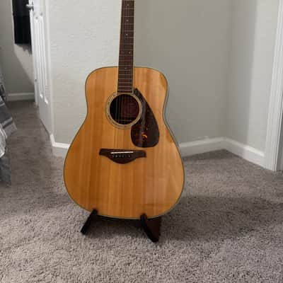 Yamaha FG730S Acoustic Guitar with Case and Upgrades image 2