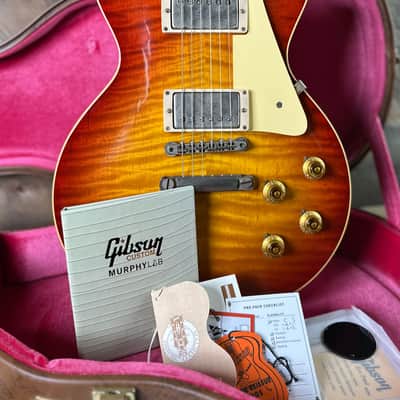 Gibson Custom Shop Murphy Lab 1959 Les Paul Standard Ultra Light Aged - Sunrise Teaburst 953012 image 17
