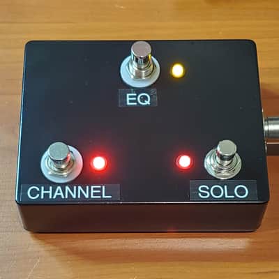 Compact 3-Button Footswitch for Mesa Boogie Mark V Five 35 Amplifier with Smart Memory Pedalboard Friendly Hand-wired image 2